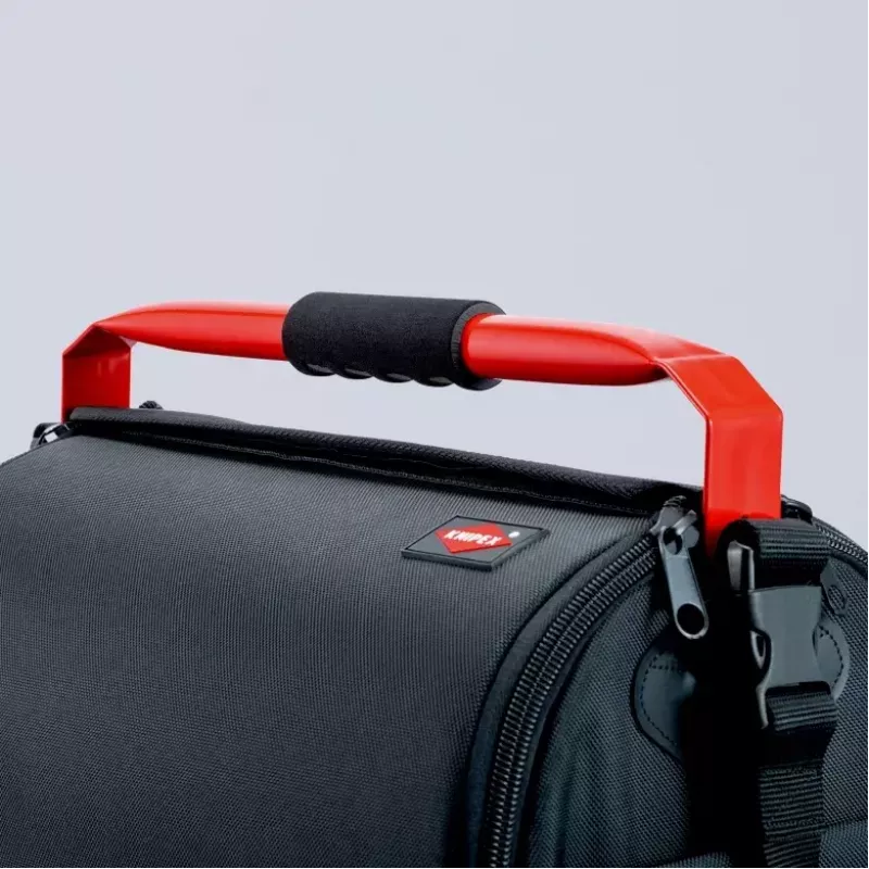 Dėklas įrankiams Knipex 00 21 08 LE juodas raudonas poliesteris