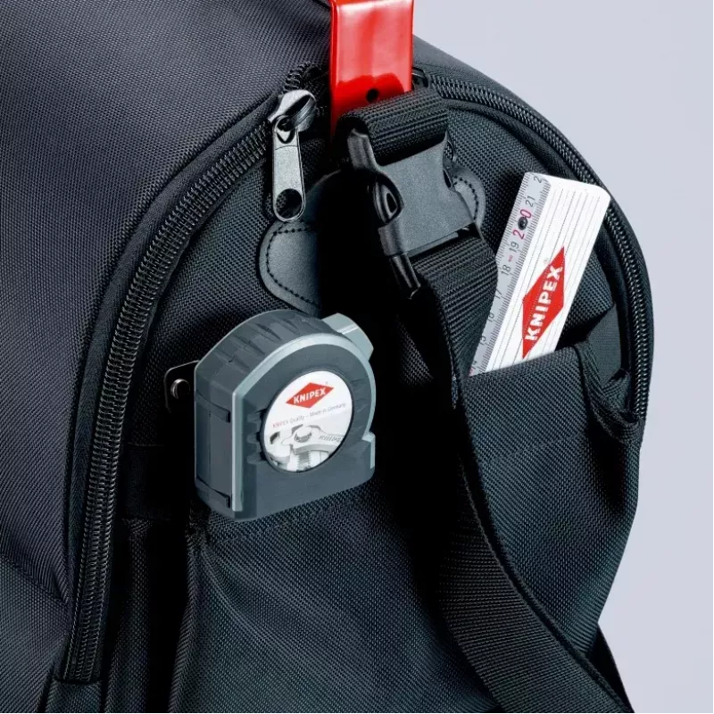 Dėklas įrankiams Knipex 00 21 08 LE juodas raudonas poliesteris