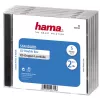 Hama CD Double Jewel Case standartinis, pakuotė 5 vnt., 2 diskai, skaidrus
