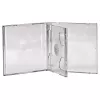 CD dvigubas jewel dėklas Hama 44752, 5 vnt., 2 diskams, permatomas