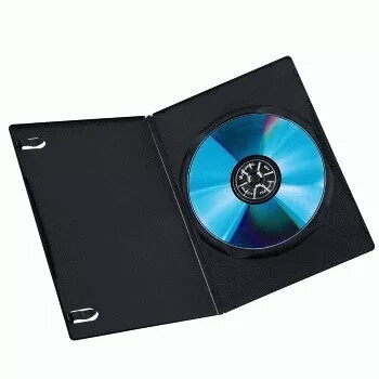 DVD plonas dėklas Hama 51181 Juodas 1 diskas