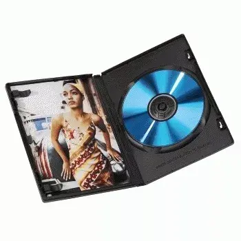 Hama 00051276 kompaktinių diskų dėklas Jewel case 1 diskas Juoda