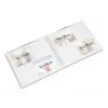Hama Lovely mėlynas nuotraukų albumas 100 lapų 10 x 15 cm spiralinis įrišimas