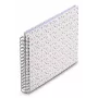 Hama gėlių nuotraukų albumas įvairiaspalvis 100 lapų 10x15 cm spiralinis įrišimas
