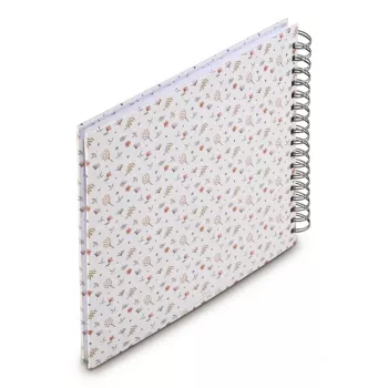 Hama gėlių nuotraukų albumas įvairiaspalvis 100 lapų 10x15 cm spiralinis įrišimas
