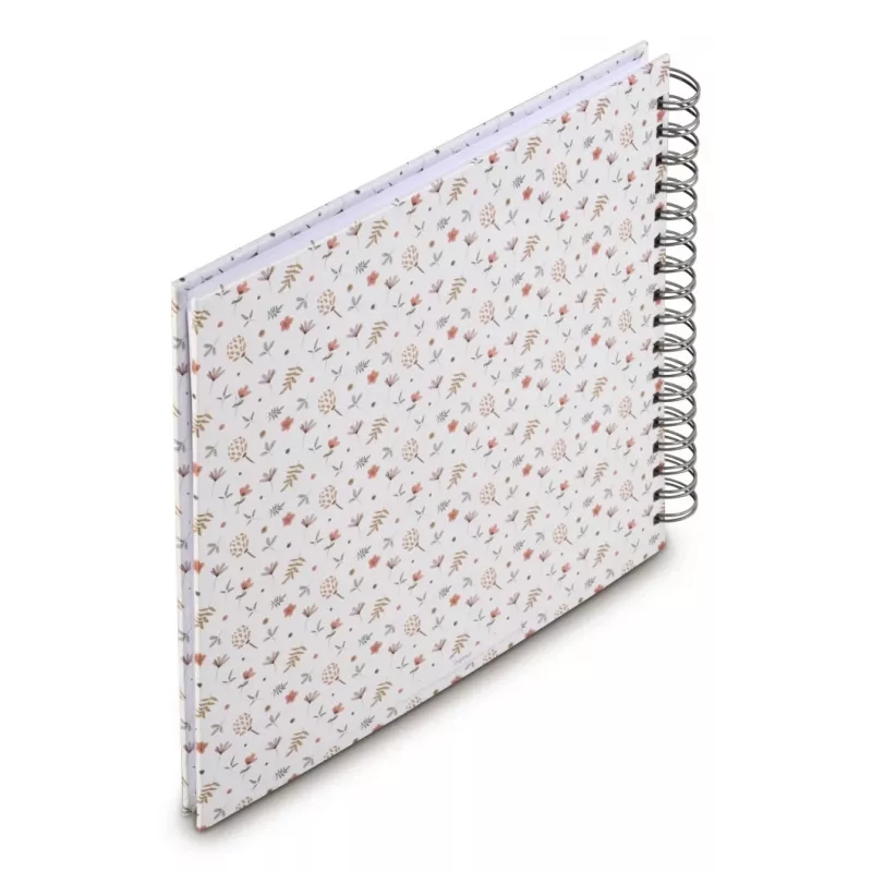 Hama gėlių nuotraukų albumas įvairiaspalvis 100 lapų 10x15 cm spiralinis įrišimas