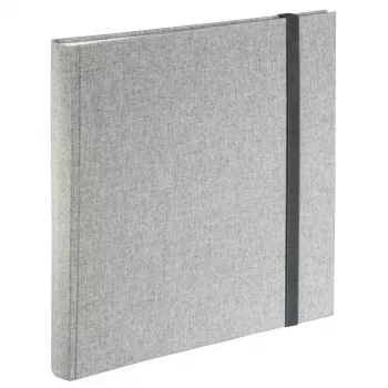 Hama Tessuto pilkas nuotraukų albumas 240 lapų 10 x 15 cm