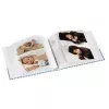 Hama Tim nuotraukų albumas Mėlyna, Balta 200 lapų 10 x 15