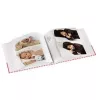 Hama Moni nuotraukų albumas Rožinė, Balta 200 lapų 10x15