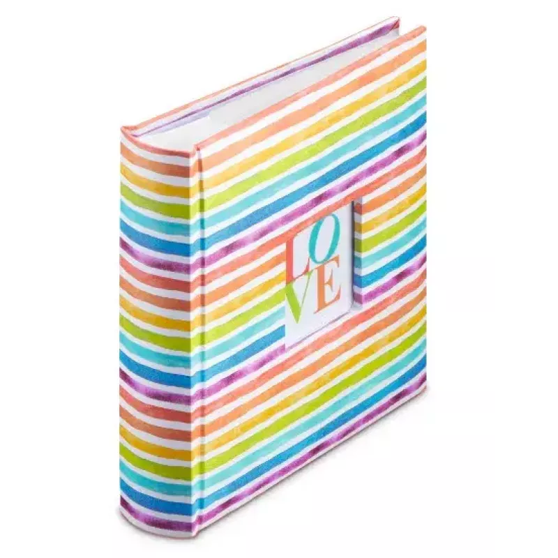Hama Rainbow I nuotraukų albumas Įvairiaspalvis 200 lapų 10x15 cm Knyginis įrišimas