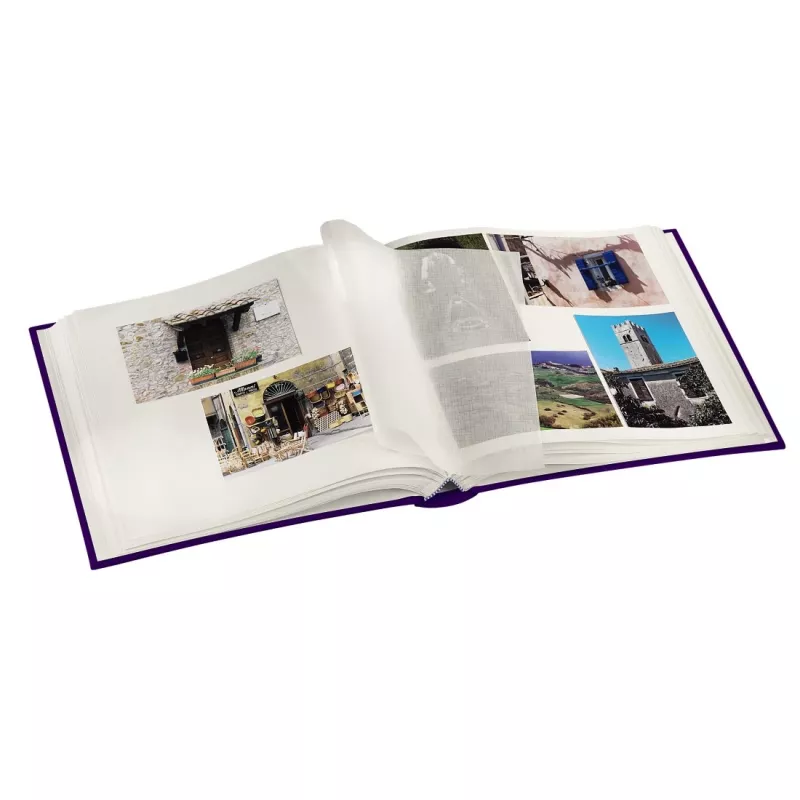 Hama Susi Trend nuotraukų albumas Smėlio, Rožinė, Violetinė, Turkio 100 lapų 10 x 15 cm