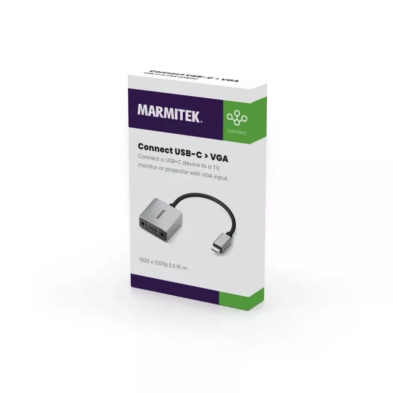 Marmitek Connect USB-C į VGA adapteris