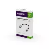 USB laidas Marmitek 08375 0,15 m USB 3.2 Gen 1 USB C USB A juodas sidabrinis