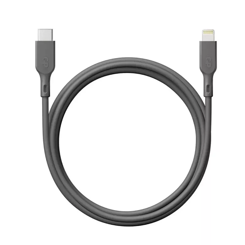Laidas GP Batteries CL1P 1 m pilkas Lightning USB C