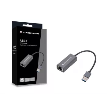 Conceptronic ABBY08G Gigabit Ethernet USB adapteris