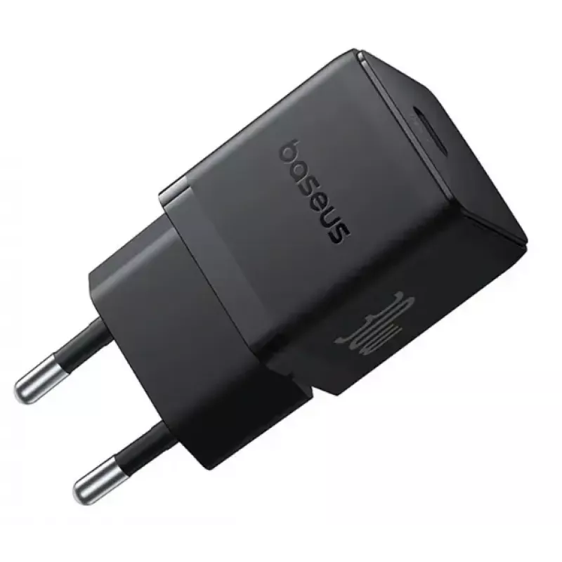 Įkroviklis Baseus Palm Universal Black AC, 30 W, USB-C PD, vidaus naudojimui, universali suderinamybė