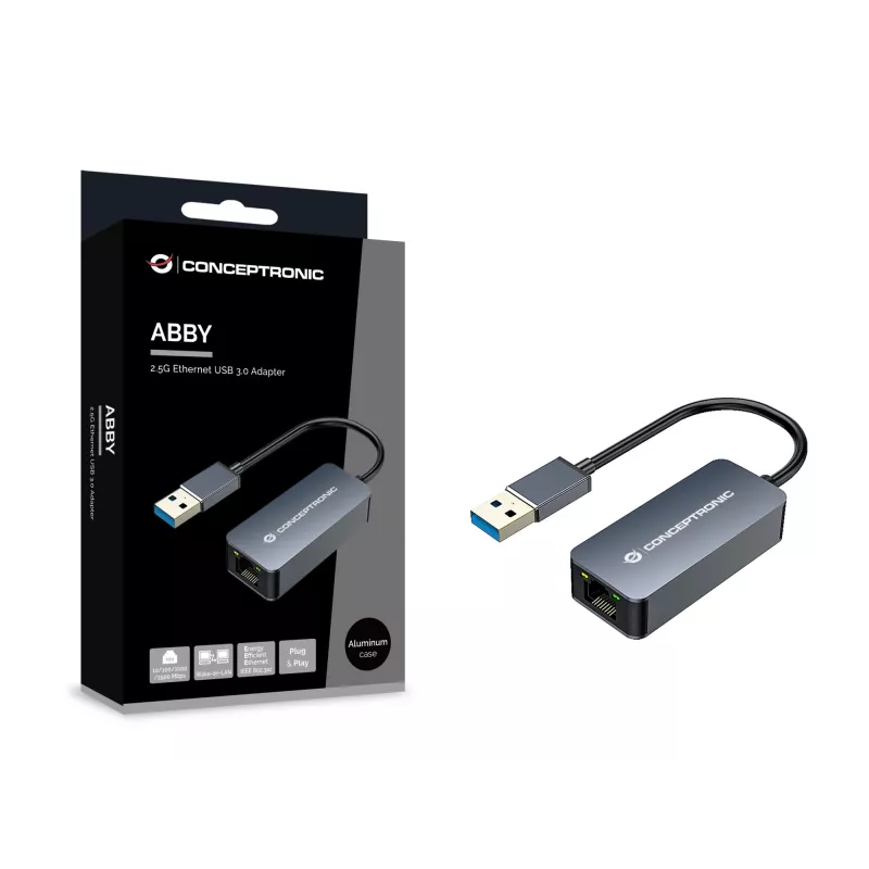 Tinklo plokštė Conceptronic ABBY12G Ethernet 2500 Mbit/s
