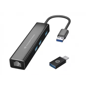Conceptronic DONN07BA USB 3.2 Gen 1 (3.1 Gen 1) Type-A juodas