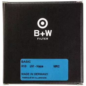 B+W BASIC 010 UV filtras 8,2 cm juodas