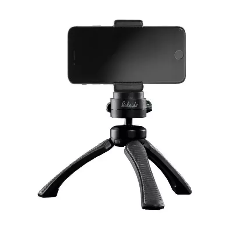 Tripod Mantona 21404 išmaniesiems telefonams / skaitmeniniams fotoaparatams, 3 kojelės, juoda