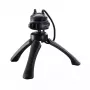 Tripod Mantona 21404 išmaniesiems telefonams / skaitmeniniams fotoaparatams, 3 kojelės, juoda
