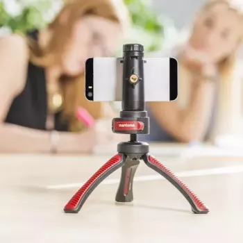 Mantona 21408 Kaleido Flex Tripod – lankstus trikojis išmaniajam telefonui / skaitmeniniam fotoaparatui