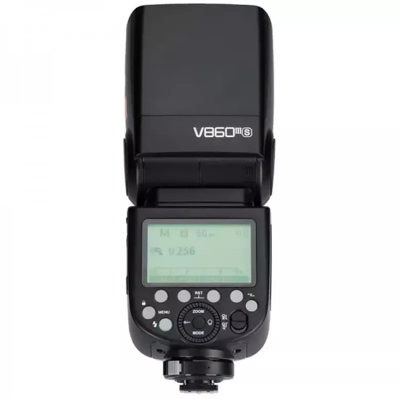 Blykstė slave Godox Ving V860III Juoda 1,5s įkrovimo laikas 530g
