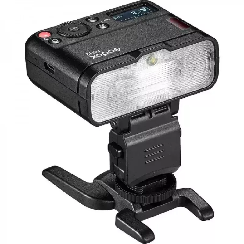 Makro blykstė Godox MF12 1,7 s įkrovimo laikas 12 W galia
