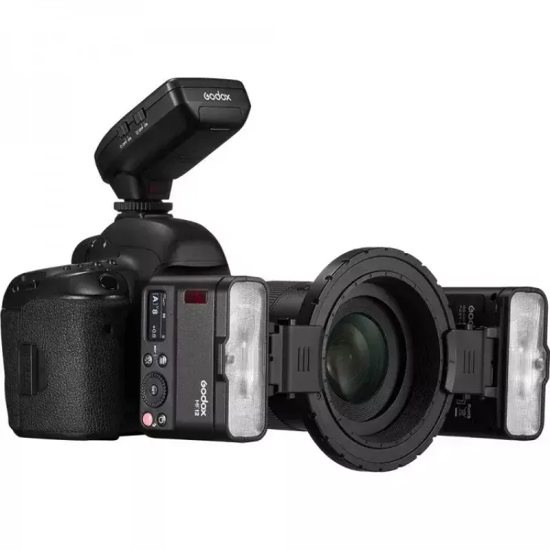 Makro blykstė Godox MF12 1,7 s įkrovimo laikas 12 W galia