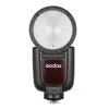 Godox V1Pro TTL Li-ion blykstė su apvalia galva Fuji 1,5s įkrovimo laikas