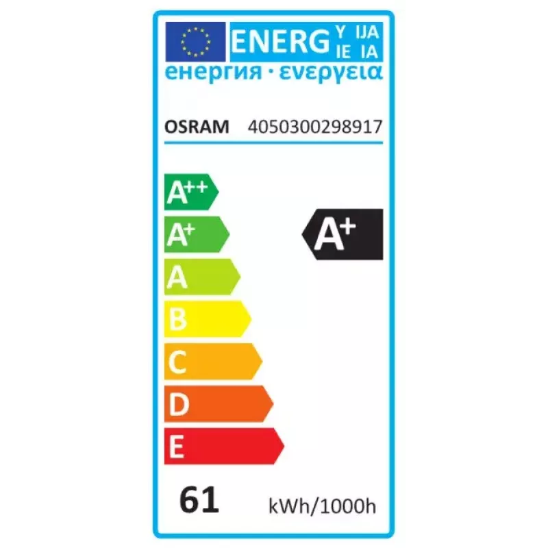 Osram DULUX fluorescencinė lemputė 55 W 2G11 Šilta balta 4800 lm