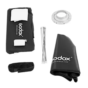 Godox SB-FW140 140 cm Softbox juodas nailonas su difuzoriais ir koryta grotelėmis