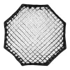 Godox SB-FW140 140 cm Softbox juodas nailonas su difuzoriais ir koryta grotelėmis