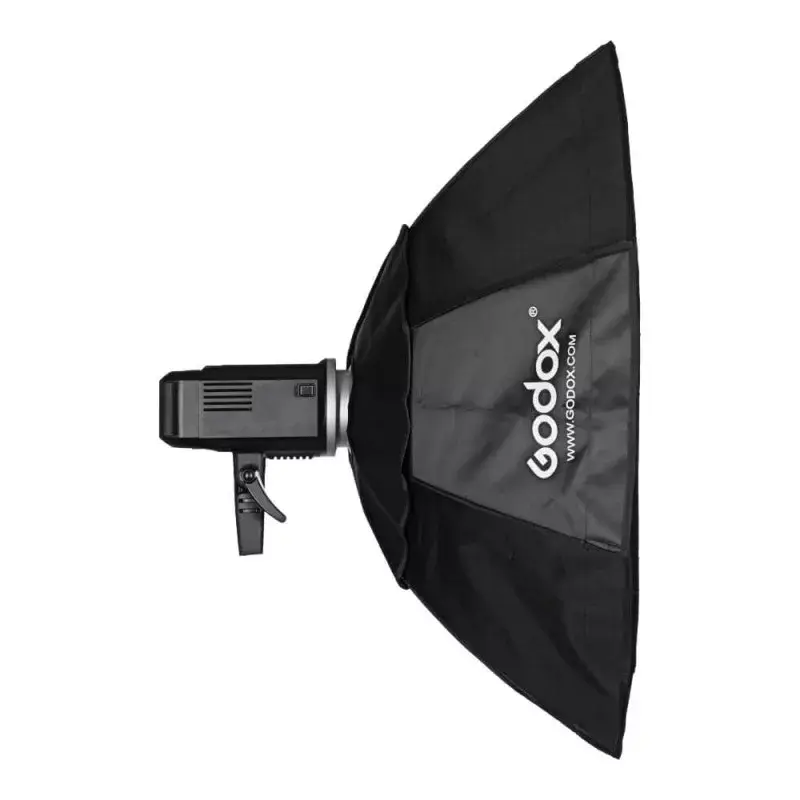 Godox SB-FW140 140 cm Softbox juodas nailonas su difuzoriais ir koryta grotelėmis
