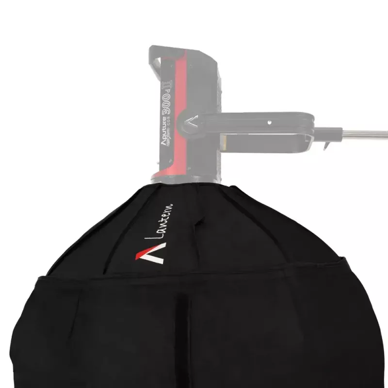 Aputure Lantern 90 Black White 90 cm difuzinis gaubtas su spyruokliniu rėmu