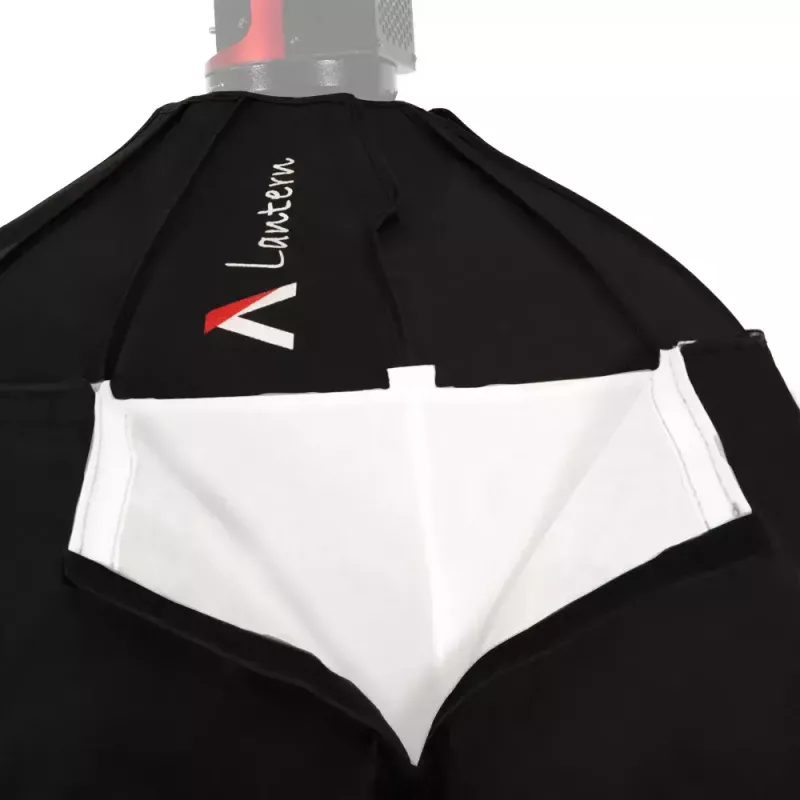 Aputure Lantern 90 Black White 90 cm difuzinis gaubtas su spyruokliniu rėmu
