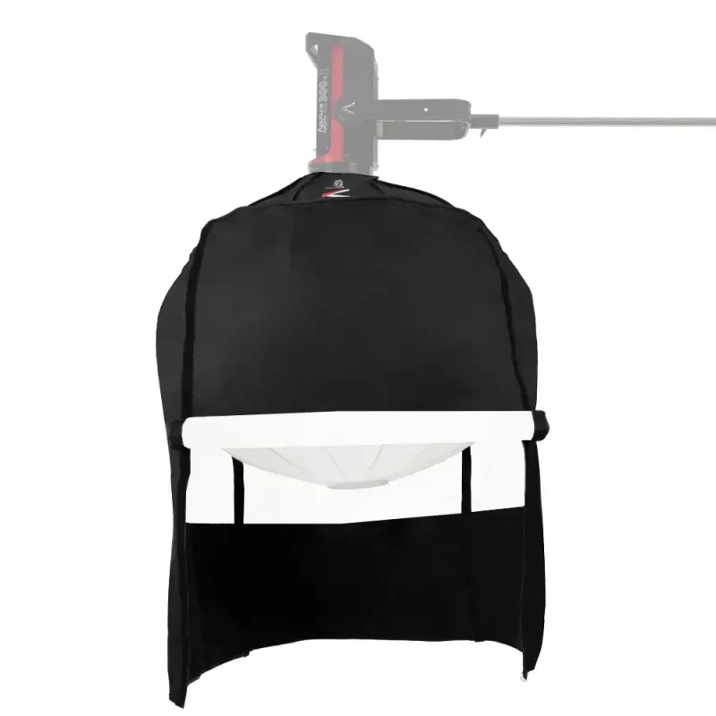 Aputure Lantern 90 Black White 90 cm difuzinis gaubtas su spyruokliniu rėmu