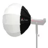 Aputure Lantern 90 Black White 90 cm difuzinis gaubtas su spyruokliniu rėmu