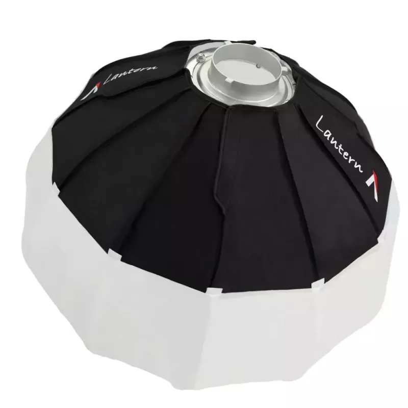 Aputure Lantern 90 Black White 90 cm difuzinis gaubtas su spyruokliniu rėmu