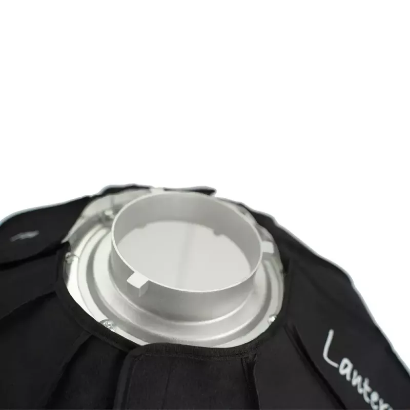 Aputure Lantern 90 Black White 90 cm difuzinis gaubtas su spyruokliniu rėmu