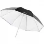 Skėtis Walimex 17655 Juodas Baltas, 109 cm, 395 g