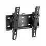 Sieninis laikiklis Reflecta PLANO Slim 42-2020T Juodas Max 30 kg 42 coliai