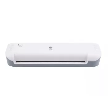Karštojo laminavimo aparatas Olympia A 210, 300 mm/min, pilkai baltas