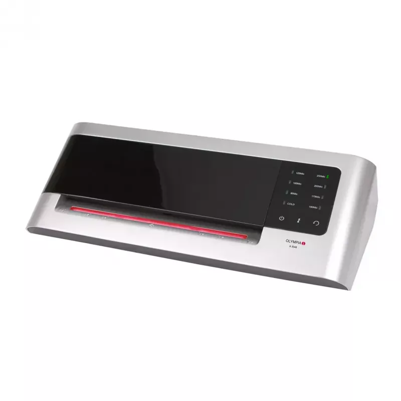 Šaltoji laminavimo mašina Olympia A 3048 680 mm/min Juoda Sidabrinė