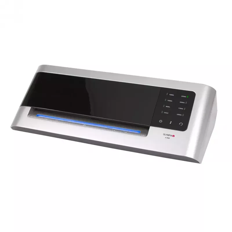 Šaltoji laminavimo mašina Olympia A 3048 680 mm/min Juoda Sidabrinė