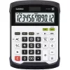 Finansinis skaičiuotuvas Casio WD-320MT stalinis 12 skaitmenų juoda balta