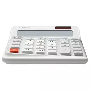 Stalinis skaičiuotuvas Casio DE-12E-WE Basic 12 skaitmenų baltas