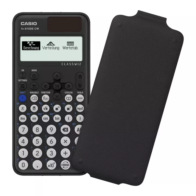 Mokslinis skaičiuotuvas Casio FX-810DE CX Pocket 12 skaitmenų juodas
