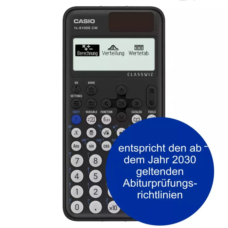 Mokslinis skaičiuotuvas Casio FX-810DE CX Pocket 12 skaitmenų juodas