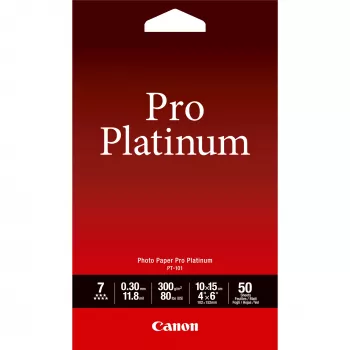 Canon PT-101 Pro Platinum fotopopierius 4x6 colių - 50 lapų